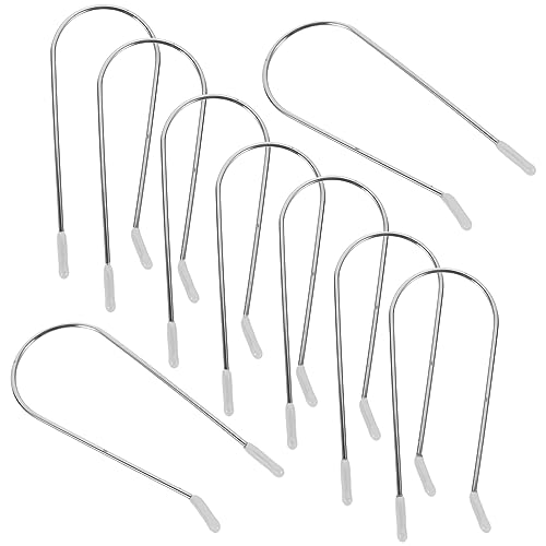 LOORGVEL 16 Stück Teiliges Heißer Lockenwickler Clips Ersatzclips für Elektrische Lockenwickler U Förmige Sicherungsklammern für Perfektes Haarstyling für und Männer von LOORGVEL