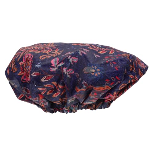 LOORGVEL Multifunktionale Duschhaube Für Männer Badekappe Aus Peva Oxford Stoff Wiederverwendbar Leicht Und Tragbar Für Haarschutz Und Reisen Praktischer Druckhut von LOORGVEL