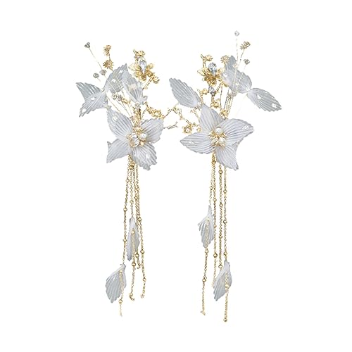 LOORGVEL 2 STÜCK Chinesische Elemente Haarspangen Wunderschöne Feen Haaraccessoires Kreative Haarnadeln für Damen Mädchen und Bräute Langlebig und Leicht Einzigartiges Design von LOORGVEL