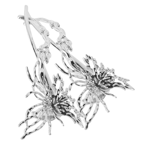 LOORGVEL 2 Stück Große Dekorative Schmetterlings haarklammer aus Langlebiger Legierung Starker Griff für Langes Haar Eleganter Haarschmuck für Damen Geeignet für Alltag und Party von LOORGVEL