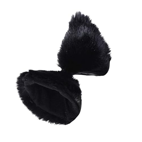 LOORGVEL 2 Stück Katzenohren Haarspangen für Mädchen Leichter Bequemer Cosplay Haarschmuck Modisches Party accessoire mit Niedlichem Fuchsohr design Vielseitig für Kostüme und von LOORGVEL
