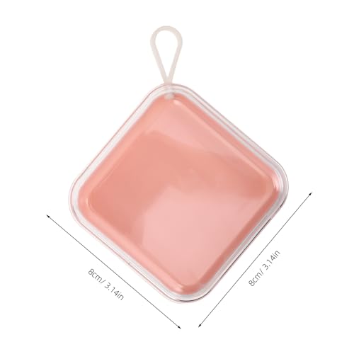 LOORGVEL 2 Stück Press Nail Aufbewahrungsbox Transparent mit Verstellbaren Fächern Nagel Organizer für Künstliche Nägel und Nagelkunst Zubehör Leicht Zugängliche Nail Display Case für von LOORGVEL