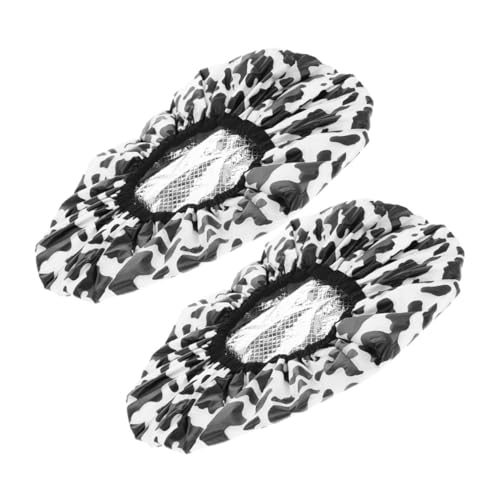 LOORGVEL 2 Stück Selbstheizende Doppellagige Wasserdichte Duschhaube aus für Langes Haar Leichte Tragbare Haarpflegekappe Strom für Haarmasken und Haarkur bei Frauen von LOORGVEL