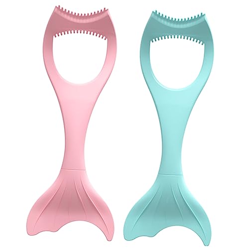 LOORGVEL 2 Stück Silikon Eyeliner Hilfswerkzeuge für Präzises Augen Make Up Mascara Schablonen für Tragbare Augen Make Up Hilfen und Grün von LOORGVEL