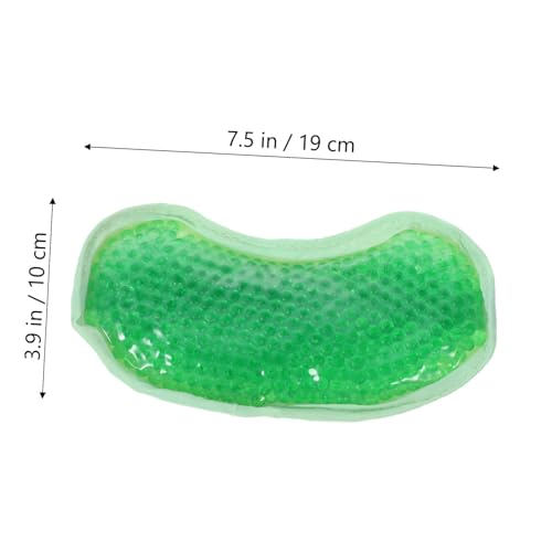 LOORGVEL 2 Stück Teiliges Gel Augenpad mit Kalt und Warmkompresse Weiche Wiederverwendbare Augenmaske zur Druckentlastung und Augenermüdung für Frauen Entspannend und Kühlend von LOORGVEL