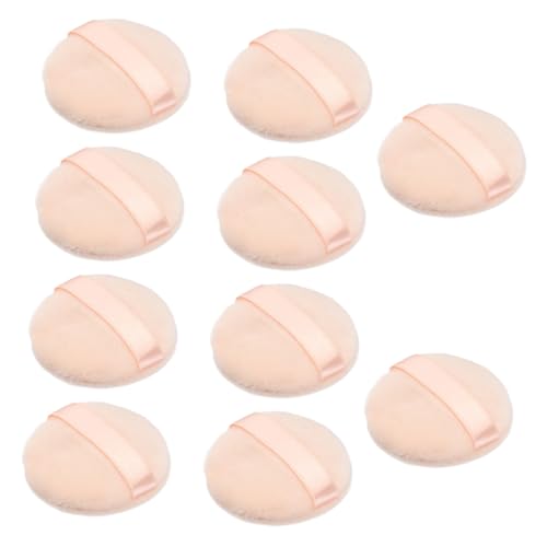 LOORGVEL 20 Stück Teiliges Make up Puff für Frauen Weiche und Hautfreundliche Kosmetik schwämme Großer Loser Puderquaste mit Ergonomischem Griff für Natürliche Foundation anwendung und von LOORGVEL