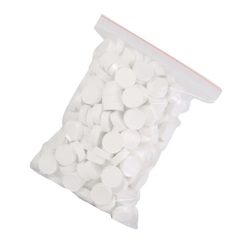 LOORGVEL 200 Stück Einweg Komprimierte Handtücher Tragbar Leicht Für Outdoor Reisen Gesicht Waschlappen Weiß Für Camping Fitness Sport von LOORGVEL