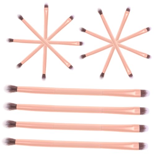 LOORGVEL 24 Stück Teiliges Make Up Pinselset für Damen Doppelseitige Lidschatten und Nasenschattenpinsel aus Langlebigem Material Professionelle Kosmetikpinsel für Präzises Auftragen und von LOORGVEL