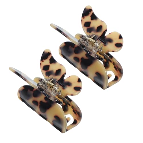 LOORGVEL 2stücke Haarklammer Für Damen Schmetterlingsform Aus Acetat Für Dünnes Haar Süße Haarschmuck-accessoires Für Verschiedene Frisuren Und Anlässe von LOORGVEL