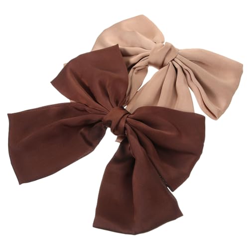 LOORGVEL Modische Haargummi-bögen 2 Stück Schleifen-haarnadel Für Frauen Stilvoll von LOORGVEL