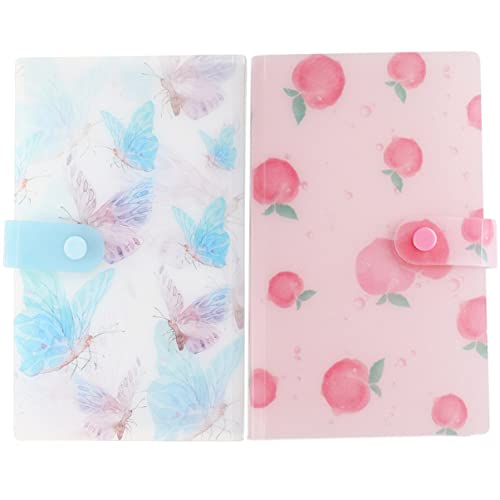 LOORGVEL 2stücke Album Für Nagel-sticker Aufbewahrungsbox Für Nail-art-sticker Zum Sammeln Aufbewahrungsbuch Für Slots Zum Organisieren Zum Lagern von LOORGVEL