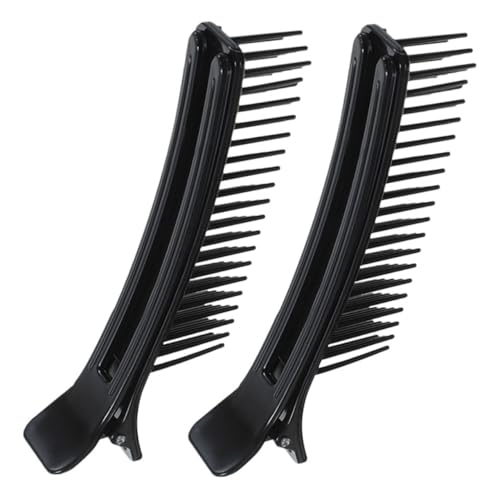 LOORGVEL 2stücke Haarklammern Für Frisieren Und Schneiden Von Haaren Professionelle Clips Zum Abteilen Und Färben Tragbare Salon-haarabschnittsklammern Für Damen von LOORGVEL