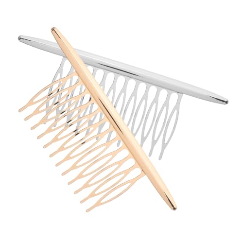 LOORGVEL 2Stücke Haarklammern aus Elektropoliertem Schicke Haarspangen für Damen Kämme für Hochzeiten und Besondere Anlässe für Tägliches Styling von LOORGVEL