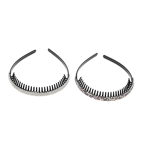 LOORGVEL 2stücke Kreativer Rhinestone Haarreif Mit Zähnen Haarschmuck Partys Und Besondere Anlässe Und Erhältlich von LOORGVEL