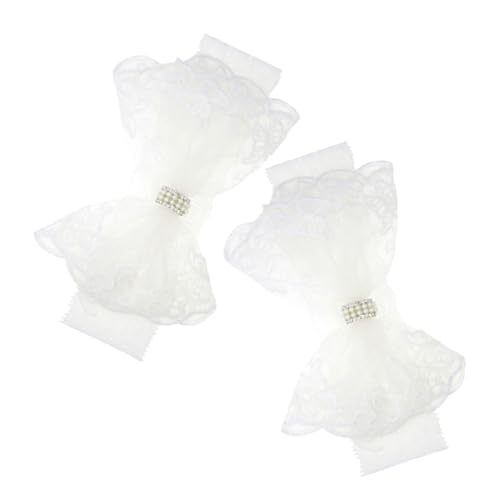 LOORGVEL 2stücke Pack Stirnbänder Mit Spitze Und Schleife Stirnband Für Kleinkinder Und Neugeborene Kopfbedeckung Für Junge Mädchen von LOORGVEL
