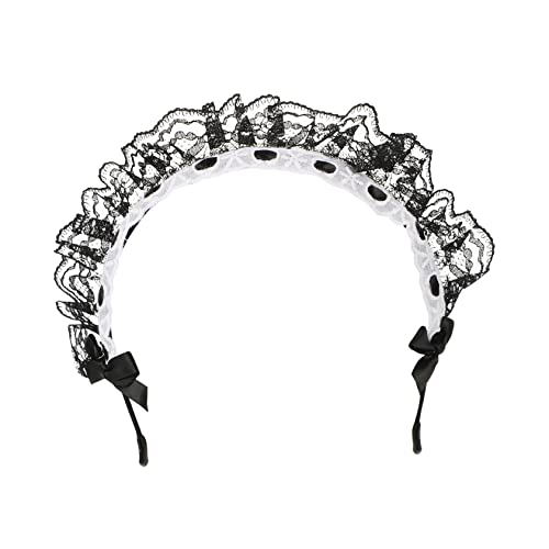 LOORGVEL 2stücke Spitzenstirnbänder Haarreifen Spitzenkopfschmuck Stirnbänder Für Mädchen Frisuren Accessoires von LOORGVEL