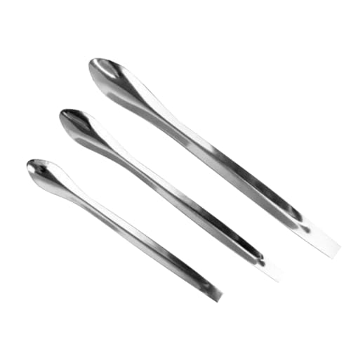 LOORGVEL 3 STÜCKE Teiliges Kosmetikspatel Makeup Subpackage Tool Lippenstift Pulver Löffel Cremespatel für Lotionen Handliches Beauty Zubehör Praktische Sampling Löffel von LOORGVEL