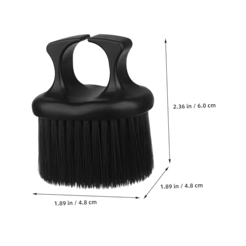 LOORGVEL 3 Stück Herren Bartbürste mit Komfortablen Borsten Leichte Kleine Frisierbürste für Unterwegs zur Bartpflege und Haarkontrolle Praktisches Barber zubehör für Reisen und Geschenk von LOORGVEL