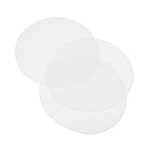 LOORGVEL 3 Stück Silikon Gesichtsmaske DIY Tray Wiederverwendbar Langlebig für Meerespflanzen Kollagenmasken Einfache Anwendung Zuhause und Kosmetiksalon von LOORGVEL