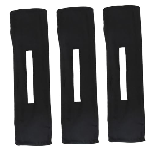 LOORGVEL 3 Stück Teiliges Haarband Damen Schwarz Langlebige Stirnbänder zum Schnellen Haarknoten Einfache Anwendung Strapazierfähig und Formbeständig Praktisches Haarschmuck Zubehör für von LOORGVEL