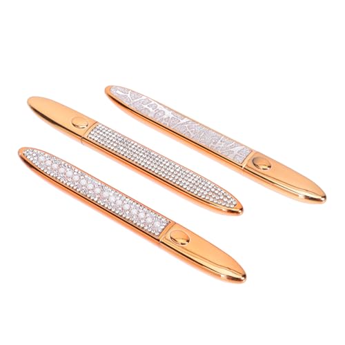 LOORGVEL 3 Stück Teiliges Wasserfestes Makeup Eyeliner Gelstift mit Weicher Spitze Leichte Langlebige Kosmetikstifte für Präzises Augen make up für Damen Unterwegs Anlässe von LOORGVEL