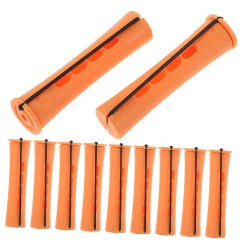 LOORGVEL 30 Stück Teiliges Dauerwellen stangen Flexiblem Kunststoff Vielseitige Lockenwickler für Damen Langlebig und Schonend für DIY Home Perms und Professionelles Haarstyling von LOORGVEL