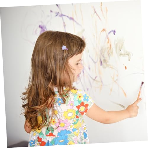 LOORGVEL 30 Stück Teiliges Haargummi Mädchen Elastische Nahtlose Haarbänder mit Süßem Stern design Schonend und Dehnbar für Ponytails Partys Festlichkeiten und Alltag von LOORGVEL