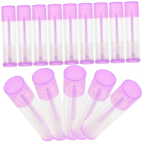 LOORGVEL 30 Stücke Selbstgemacht Lippenstift Rohre Leere Lip Balm Container 5g Lippenstifthülsen für Selbstgemacht Lippenpflege Wiederverwendbare Lipgloss Röhren von LOORGVEL