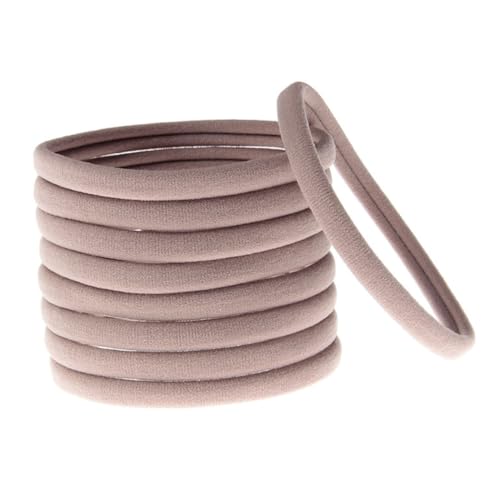 LOORGVEL 36 Stück Teiliges Elastisches Nylon Haarband Nahtloses Farblich Gemischtes Haargummi für Damen und Mädchen Weiches Langlebiges Haarschmuck Accessoire für Alltag und Freizeit von LOORGVEL
