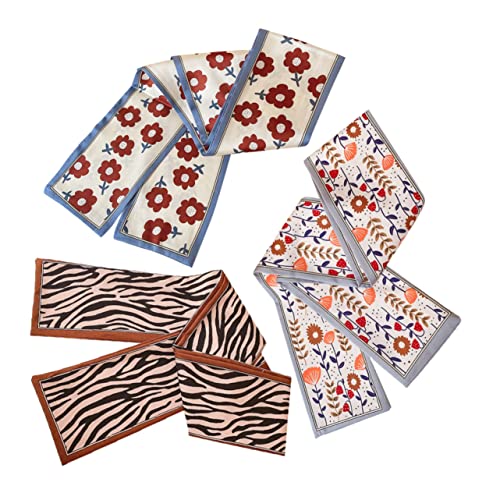 LOORGVEL 3St Haarschmuck aus Seidenschal Mikrofaser-Haartuch Motorhaube Haarschleifen für Mädchen band basteln hochzeitsbänder Pferdeschwanz-Schals Bänder zur Schleifenherstellung Stoff von LOORGVEL