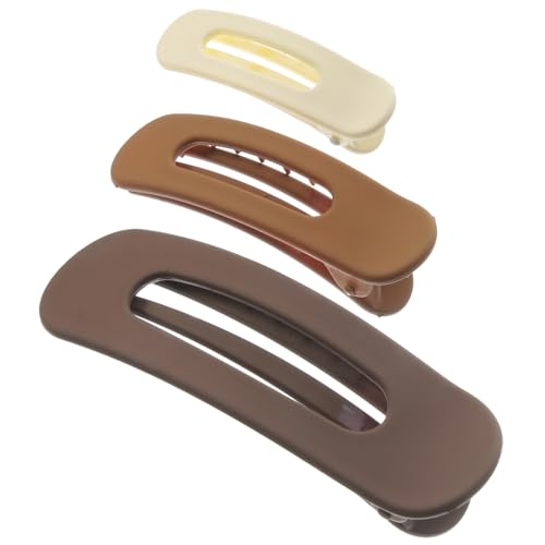 LOORGVEL 3stücke Dreiteiliges Haarklammern Mit Entenbiss-design Dekorative Haarklemmen Für Frauen Rutschfeste Clips Für Dickes Haar Eleganter Haarschmuck Für Jedes Outfit von LOORGVEL