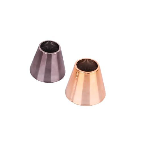 LOORGVEL 4 Stück Teiliges Ponytail Buckles aus Robustem Material Modische Haarklammern mit Metalloptik in Roségold Silber Gold und Gunmetal Ergonomisch Geformt für Sicheren Sitz bei Damen von LOORGVEL
