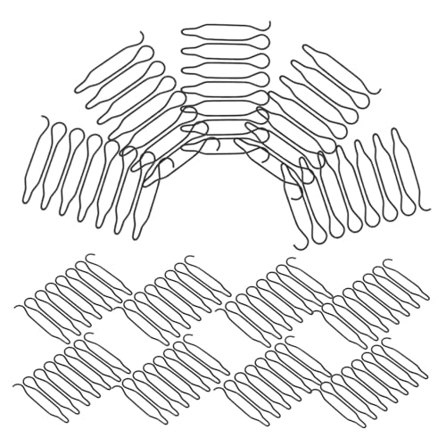 LOORGVEL 40 Stück Teiliges Haarnetz U-förmige Haarkämme aus Metall für Damen und Mädchen Langlebige Haarklammern zum Fixieren von Mini-bangs Vielseitige Styling-Tools Hochsteckwerkzeuge für von LOORGVEL