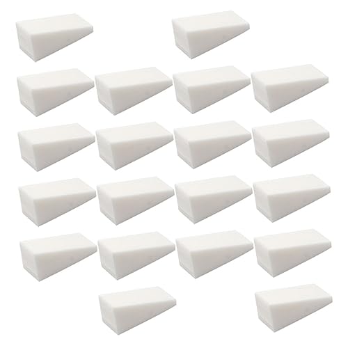 LOORGVEL 48 Stück Teiliges Make Up Schwämme Wedges aus Weichem Material Vielseitig für Nagelkunst Farbverlauf und Foundation Kompakt Tragbar Hautfreundlich für Frauen und Mädchen von LOORGVEL