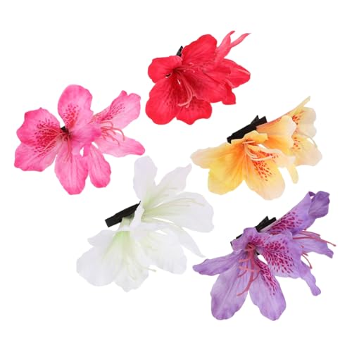 LOORGVEL 5 Stück Boho Haarspangen mit Künstlichen Blumen Leichte Haarklammern aus Stoff Natürliche Optik Vielseitig für Hochzeit Party Fotografie Damen Haarschmuck Farblich Sortiert LOORGVEL 5 Stück Boho Haarspangen mit Künstlichen Blumen Leichte Haarklammern aus Stoff Natürliche Optik Vielseitig für Hochzeit Party Fotografie Damen Haarschmuck Farblich Sortiert von LOORGVEL