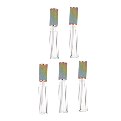 LOORGVEL 5 Stück Teiliges Kleine Tragbare Lippenstifthülsen aus Sicherem Material Kompakte Aufbewahrungsdosen für Lip Balm Lipgloss und Lipglaze Leicht und Platzsparend für Reisen und LOORGVEL 5 Stück Teiliges Kleine Tragbare Lippenstifthülsen aus Sicherem Material Kompakte Aufbewahrungsdosen für Lip Balm Lipgloss und Lipglaze Leicht und Platzsparend für Reisen und von LOORGVEL
