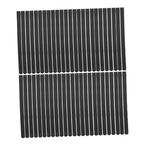 LOORGVEL 50 Stück Schwarze Metall Haarspangen zum Basteln Robuste DIY Haarklammern Wiederverwendbare Haarnadeln für Damen Stabile Haarklammern für Dicken und Dünnen Haarhalter Vielseitiges von LOORGVEL