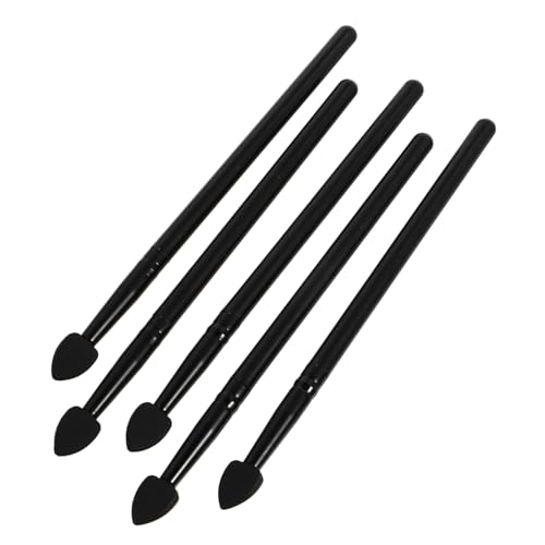 LOORGVEL 5stücke Teiliges Silikon Augen Makeup Pinselset Multifunktionale Augen Make-up Werkzeuge Für Lidschatten Feuchtigkeitspflege Und Masken Für Hauttypen Geeignet von LOORGVEL
