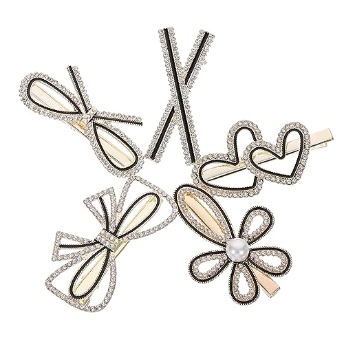LOORGVEL 5stücke Haarnadeln Klein Mit Perlen Dekorativ Für Frauen Haarspangen Accessoires Zum Stylen Im Alltag Oder Party von LOORGVEL