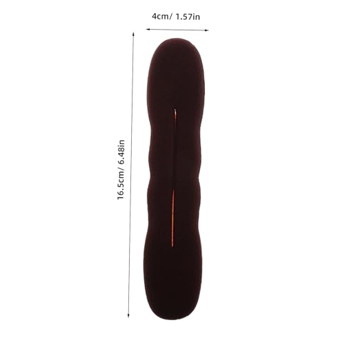 LOORGVEL 6 Stück Teiliges Dutt Weichem Schwamm Wiederverwendbarer Haardutt Former in Zwei Schonendes Haarstyling tool für Damen Vielseitig für Alltag und Besondere Anlässe von LOORGVEL