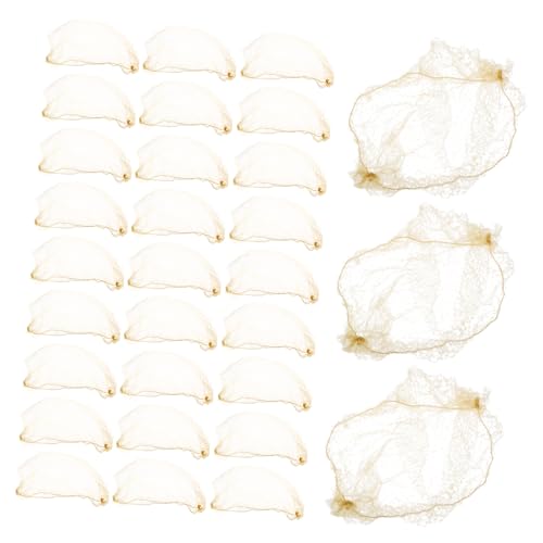 LOORGVEL 60stücke Transparente Haarnetze Für Ballett-dutt Elastische Haarknoten-abdeckungen Für Damen Mädchen Und Tänzer Geeignet Für Bühne Freizeit Schlafen Küche Und Gastronomie von LOORGVEL