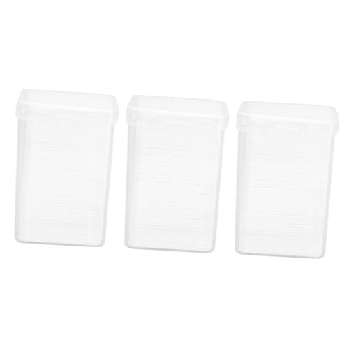 LOORGVEL 600 Stück Fusselfreie Reinigungstücher für Wimpernverlängerung Professionelle Klebereste Entferner Pads Sanfte Saugfähige Wischpads zum Verhindern von Flaschenverstopfung für von LOORGVEL