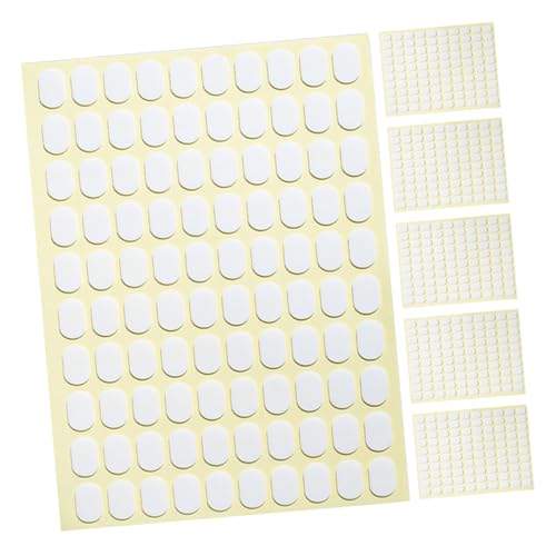 LOORGVEL 6blätter French-nagel-tip-aufkleber Doppelseitige Nagelsticker Nail Art Stand Sticker Zubehör Für Nagelspitzen French-nagelverlängerungsaufkleber von LOORGVEL