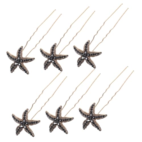 LOORGVEL 6stücke Teiliges Haarspangen Mit Rhinestone-stars Für Frauen Elegante Förmige Haarnadeln Und Haarschmuck Für Hochzeiten Und Besondere Anlässe LOORGVEL 6stücke Teiliges Haarspangen Mit Rhinestone-stars Für Frauen Elegante Förmige Haarnadeln Und Haarschmuck Für Hochzeiten Und Besondere Anlässe von LOORGVEL