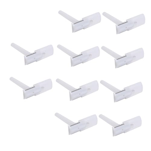 LOORGVEL 75 Stück Teiliges Einwegrasierer Doppel Klingen Rasierer für Beine Körperhaar Ergonomisch Scharf Sicher Komfortabler Griff Sanftes Peeling für Glatte Haut Weiß von LOORGVEL