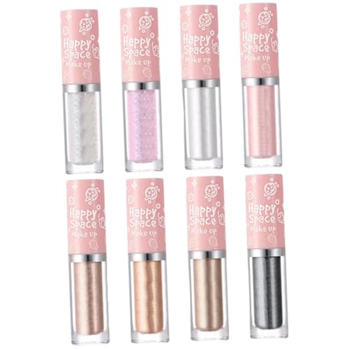 LOORGVEL 8Stücke Teiliges Flüssiger Glitzer Lidschatten Hochpigmentierter Make Up Stift für Strahlende für Partys Festlichkeiten und Looks Sicher LOORGVEL 8Stücke Teiliges Flüssiger Glitzer Lidschatten Hochpigmentierter Make Up Stift für Strahlende für Partys Festlichkeiten und Looks Sicher von LOORGVEL