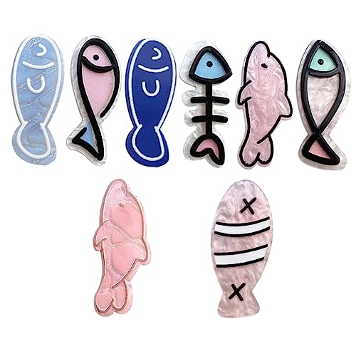 LOORGVEL 8stücke Kleine Haarspangen Cartoon Mini Haarclips Kleine Haarclips Haarschmuck Für Frauen Mädchen Teenager Damen Bräute von LOORGVEL