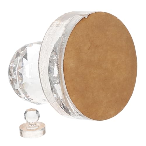 LOORGVEL Augen Make Up Pressstempel Acryl Presswerkzeug für Lidschatten Highlighter Glatte Oberfläche für Kompaktform Langlebiges Material Vielseitig für Nachfüllung und Reparatur von LOORGVEL