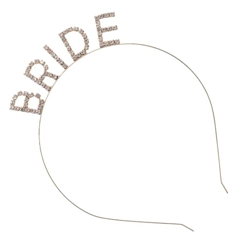 LOORGVEL Braut Haarreif Gold Hochzeit Haarschmuck Accessoire für Braut und Hochzeitsfeier Schmuck aus Geeignet für Partys und Besondere Anlässe von LOORGVEL