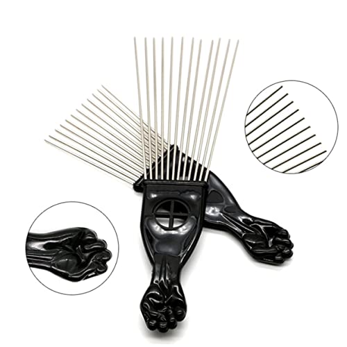 LOORGVEL Breiter Zahnkamm Mit Kunststoffgriff Entwirrkamm Für Nasses Haar Pflegekamm Für Damen Und Herren Styling Tool Für Lockiges Und Dickes Haar Professioneller Friseur Kamm von LOORGVEL